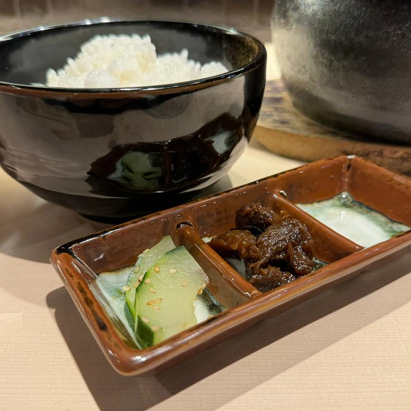 牛のしぐれ煮、カリモリ(当然丑極)