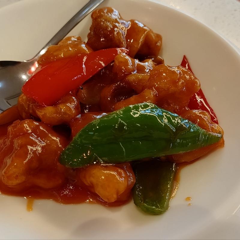 酢豚(民福北京烤鴨店上野店)