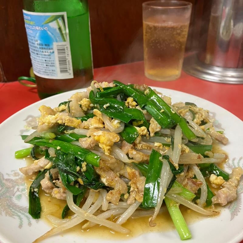 ニラ炒め(福福)