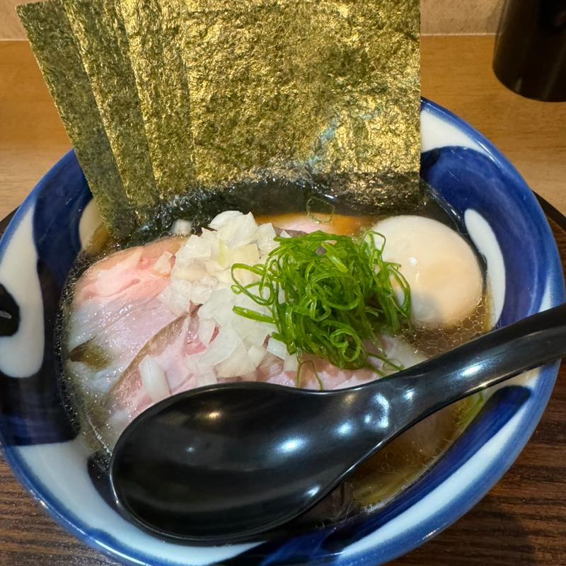 特製煮干し中華そば(麺や空と大地)