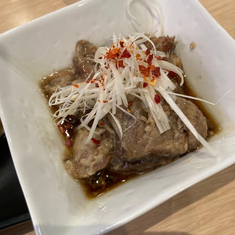 豚肉とろとろ煮(トマトラーメンと辛めん 三味 天神大名店)