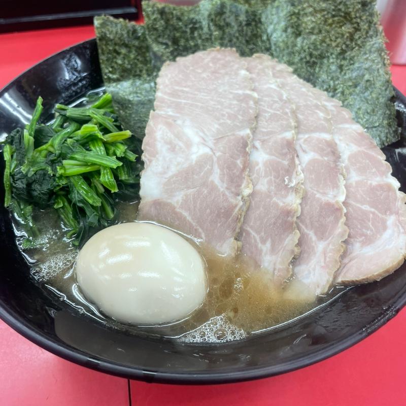 半熟味玉チャーシューメン（並）(ぼうそう家)