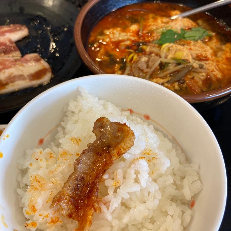 スペシャルランチ（豚カルビ）(安楽亭 多摩永山店)