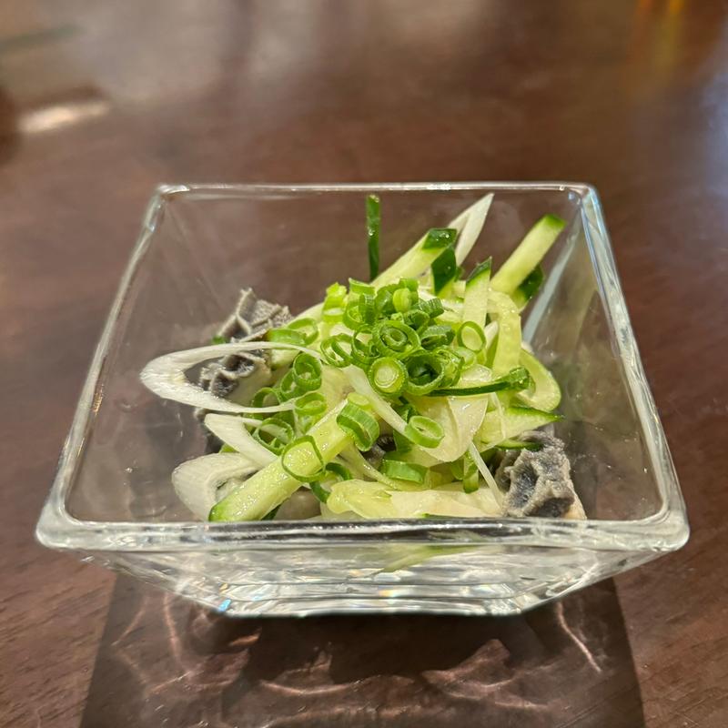 牛ホルモンのナムル(ルッカ)