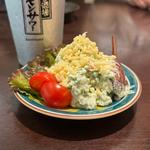 あおさのポテサラ
