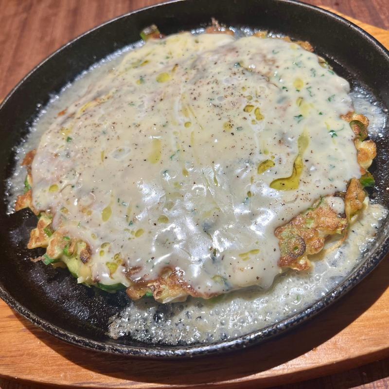 ねぎ焼きゴルゴンゾーラ(おかもと)