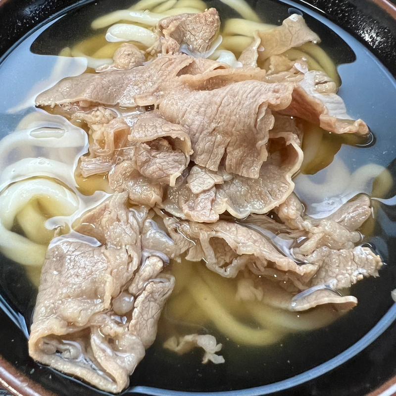 肉うどん(○福うどん （まるふくうどん）)