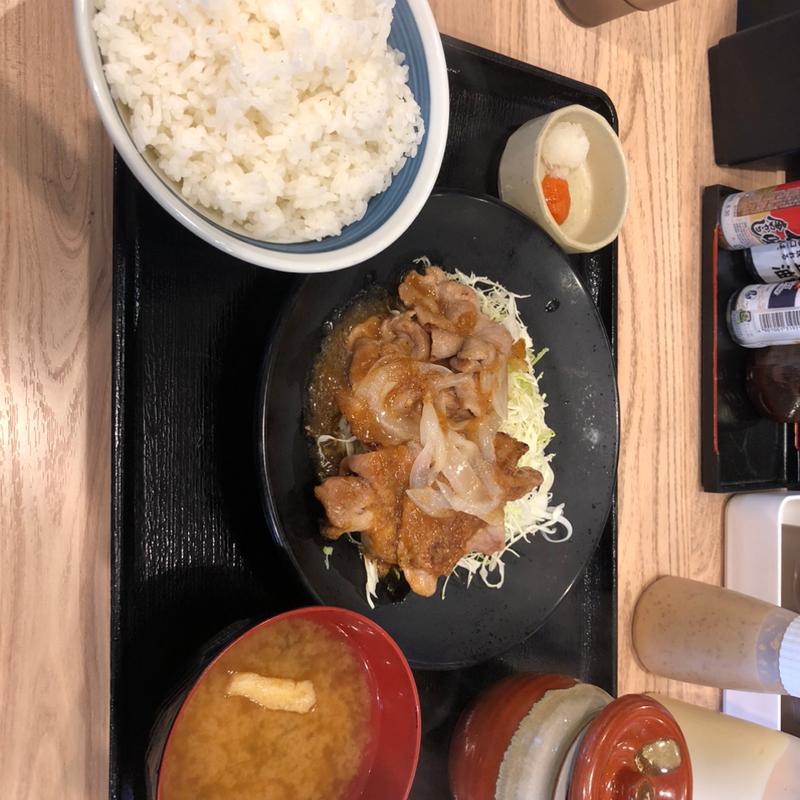 しょうが焼き定食(野郎めし 太田50号バイパス店)