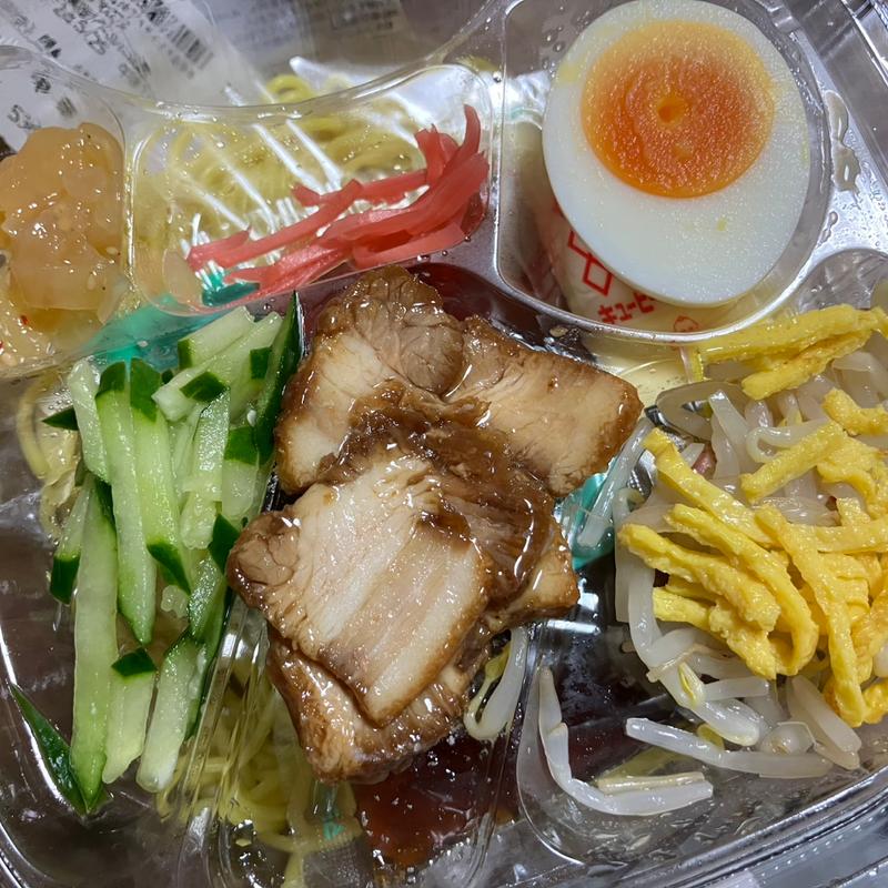 冷やし中華(ローソン 梅田センタービル店)