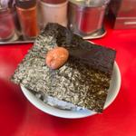 半ライス(ラーメン山岡家 南2条店)