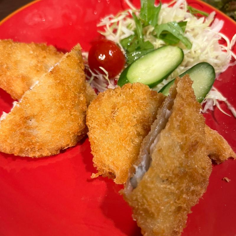 松浦産アジフライ(バラモン食堂 )