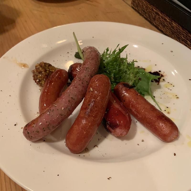 ソーセージ盛合せ(洋食厨房ムギ)