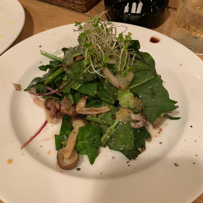 きのこのサラダ(洋食厨房ムギ)