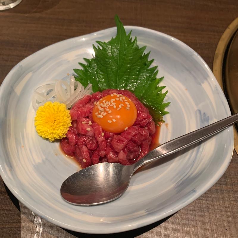 飛騨牛ユッケ(竹千代)