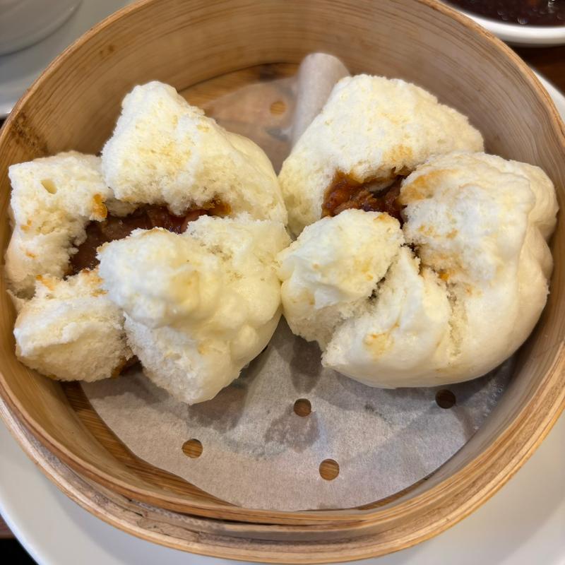深蒸しチャーシューパオ(香港飲茶点心厨房)
