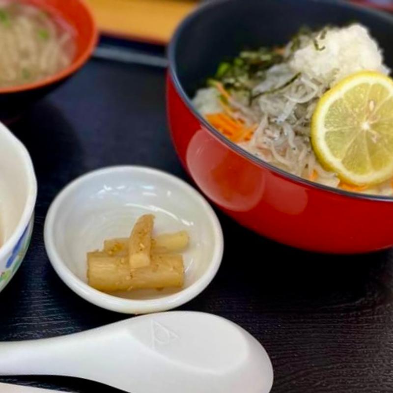 生シラス丼定食(がんこおやじ 志筑本店)