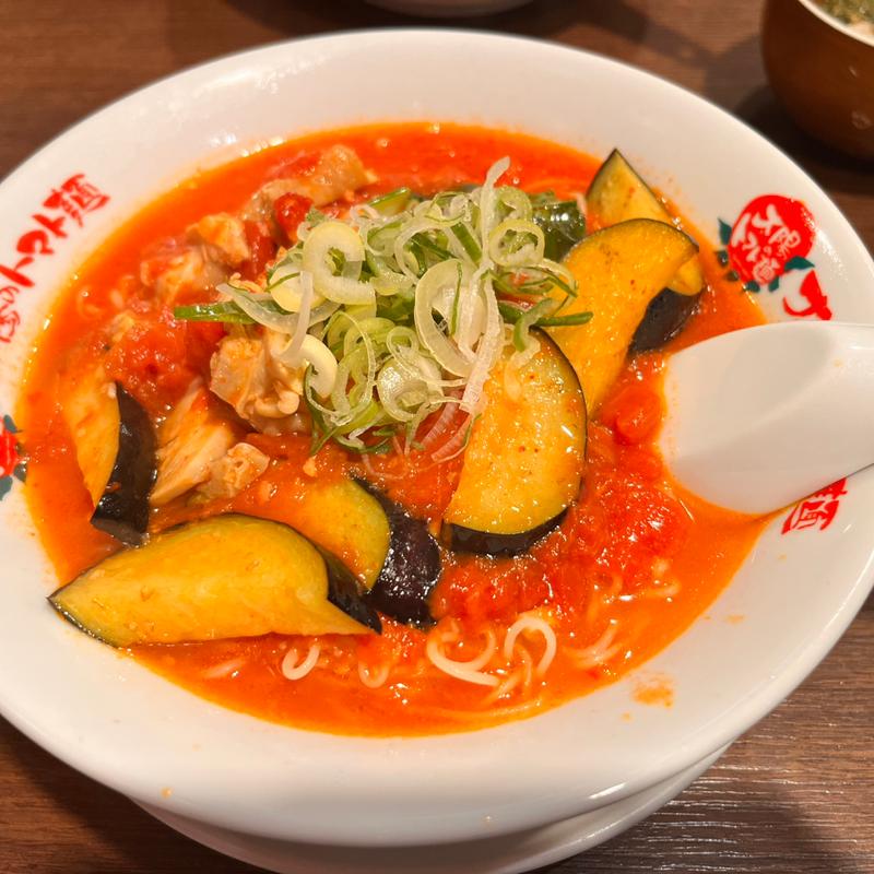 太陽の茄子ラーメン(太陽のトマト麺 錦糸町本店)