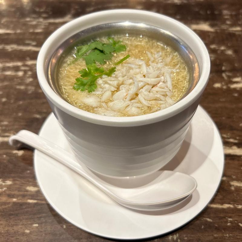 港式蟹肉蛋羹(香港ヌードル)