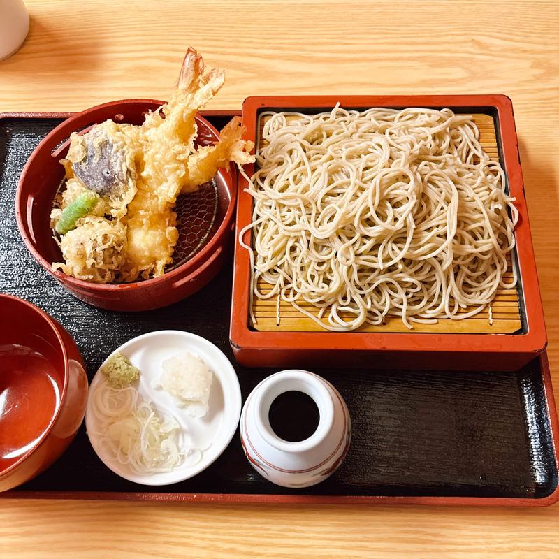 海老天せいろそば(神田錦町 更科)