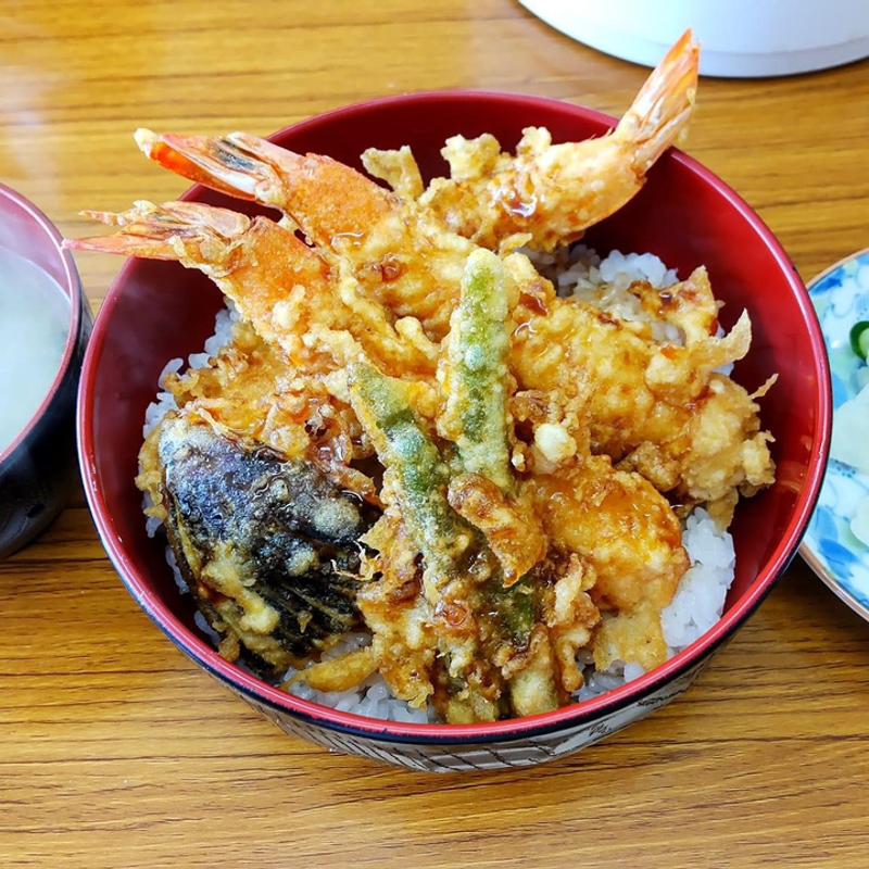 エビ天丼(天あさ)