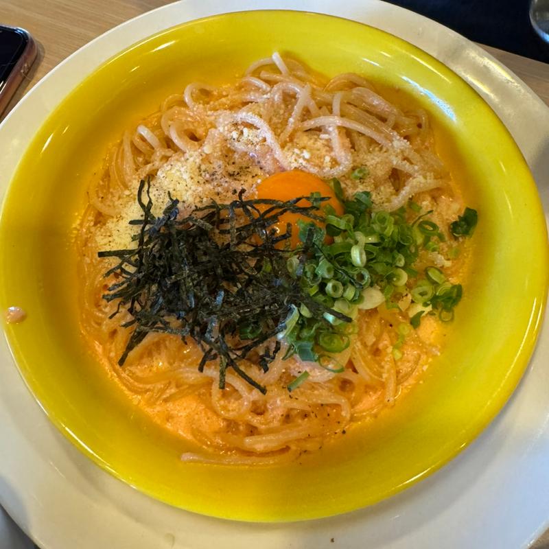 明太クリームカルボナーラ(ガスト 見附店 )