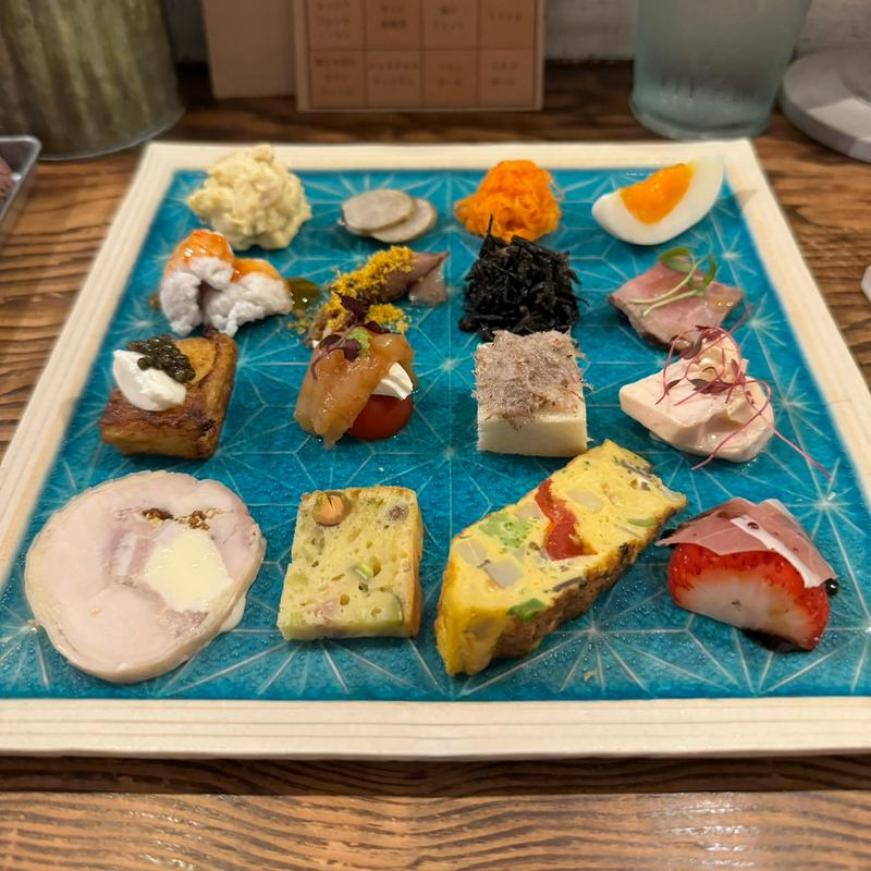 前菜盛り合わせ(クリコロ)