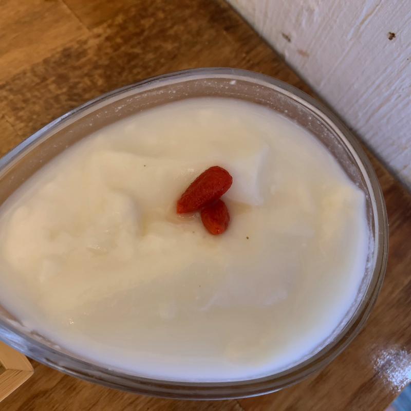 自家製杏仁豆腐(東京麻婆(麻婆豆腐専門店))