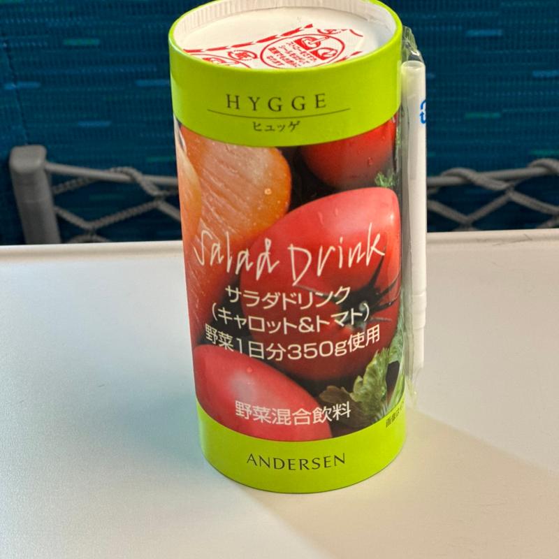 サラダドリンク (キャロット&トマト)(イースタイムカフェ&アンデルセン)
