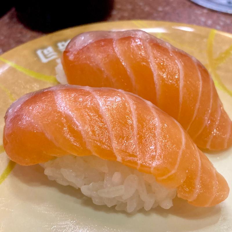 サーモン(元禄寿司 本店)