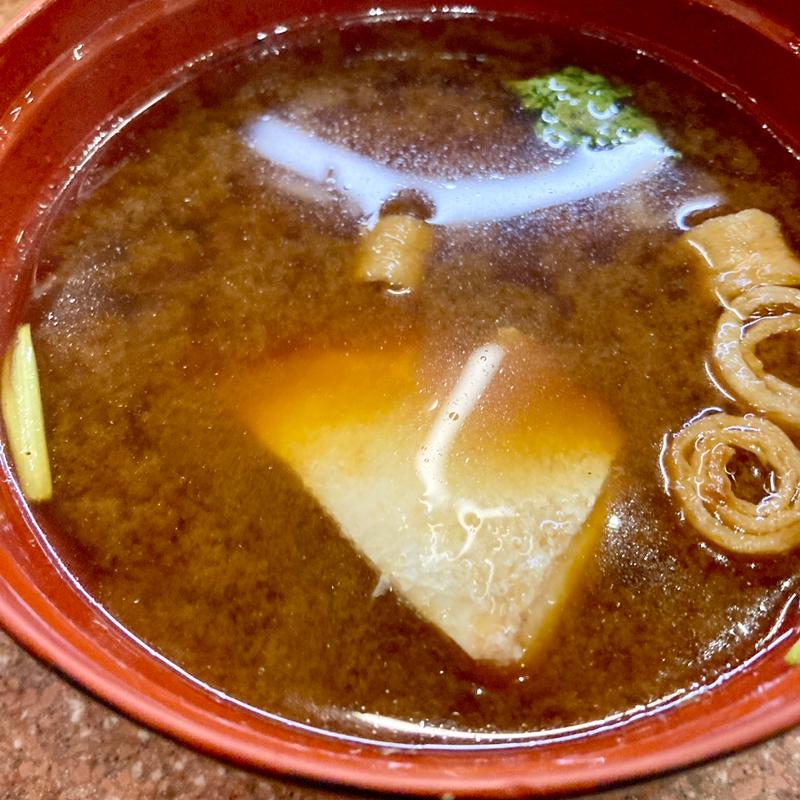 魚の赤出し(元禄寿司 本店)