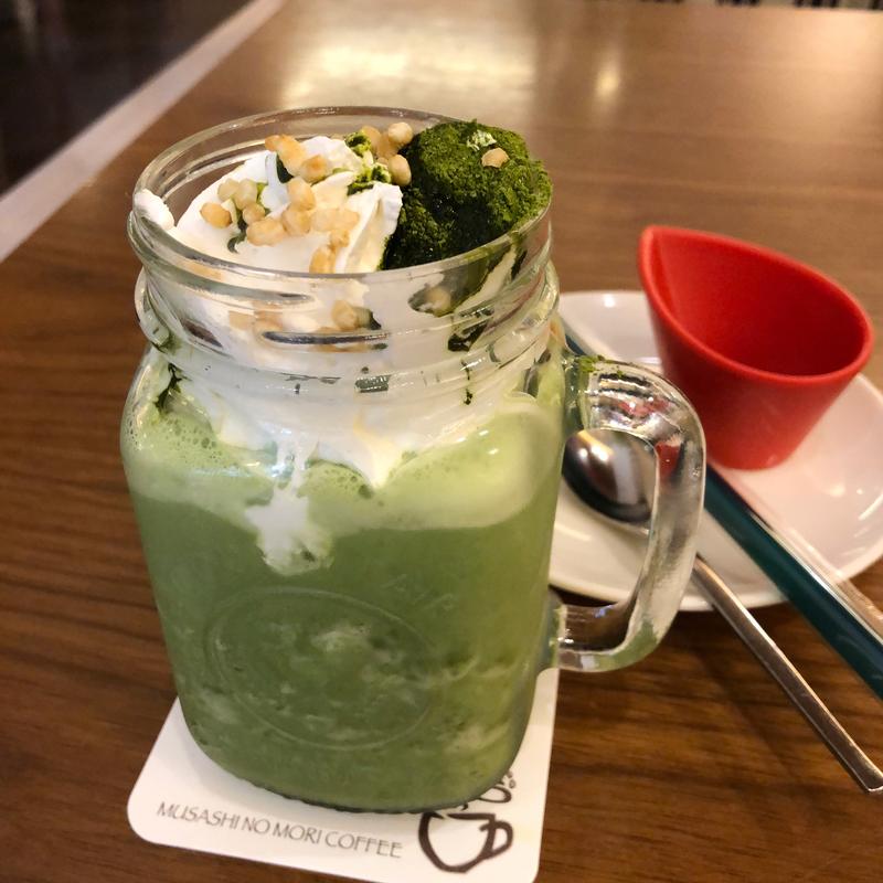 静岡抹茶のスムージー(むさしの森珈琲 浦和太田窪店)