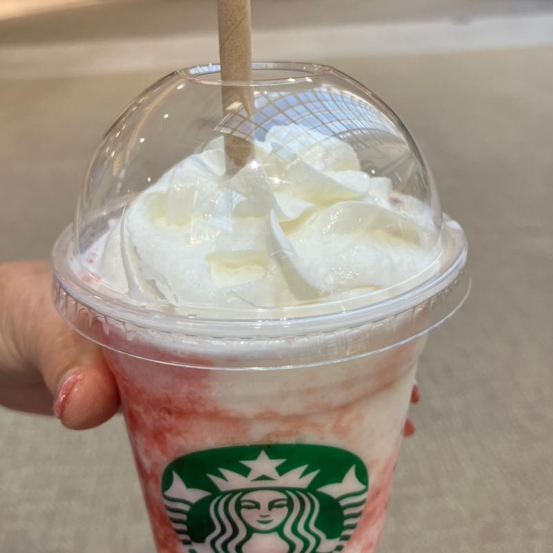 イチゴフラペチーノ(スターバックスコーヒー イオンモール岡崎1階店)