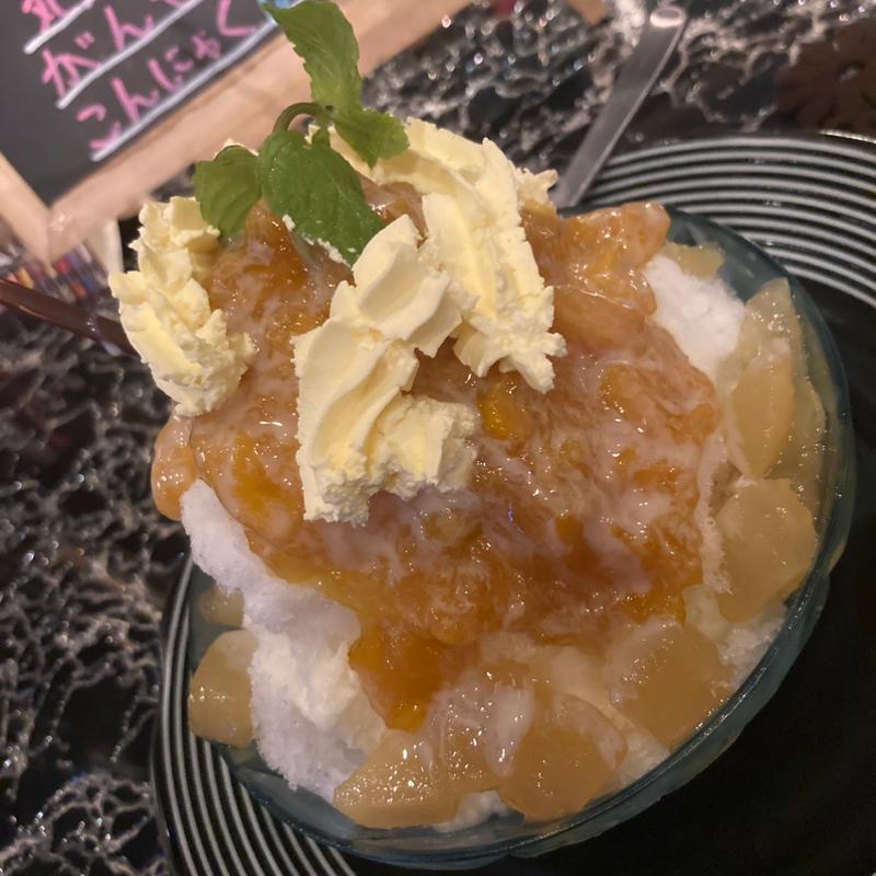 マンゴーかき氷(BAR Swing & Soul)