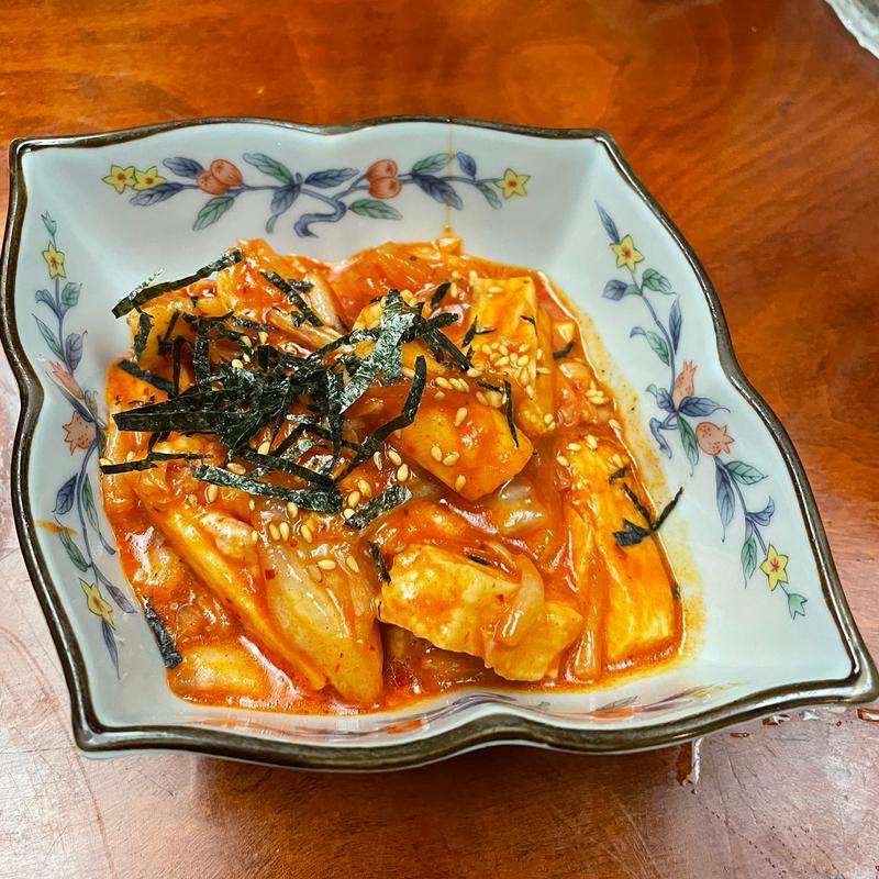 長芋キムチ(居酒屋ちょいと)