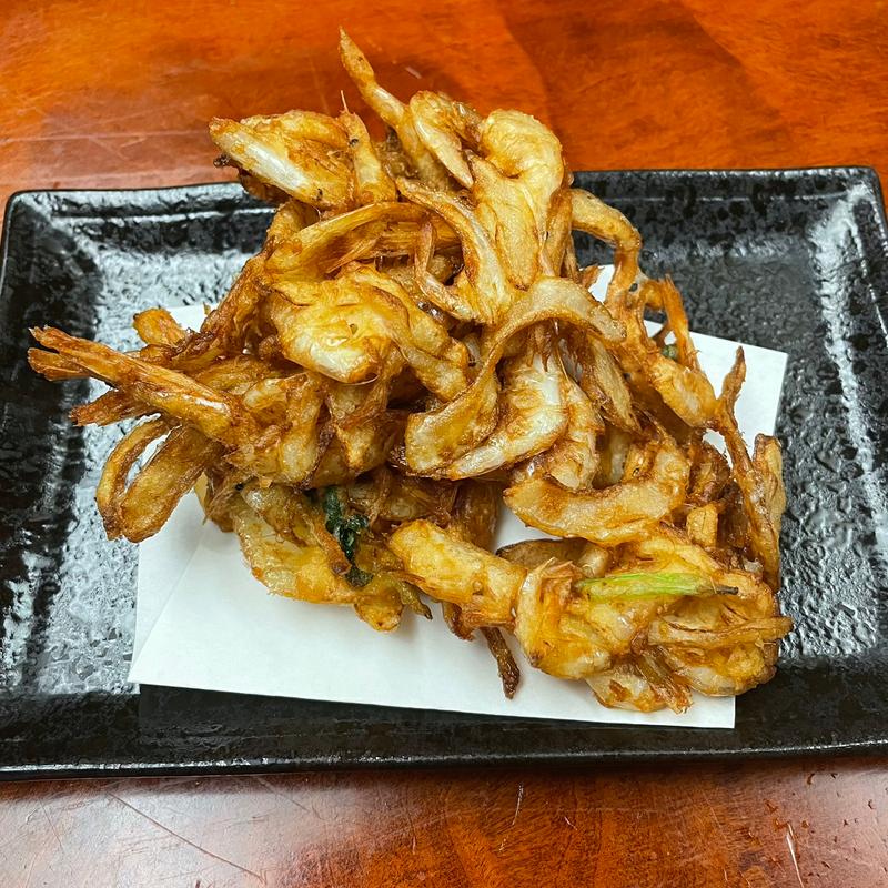 白エビかき揚げ(居酒屋ちょいと)