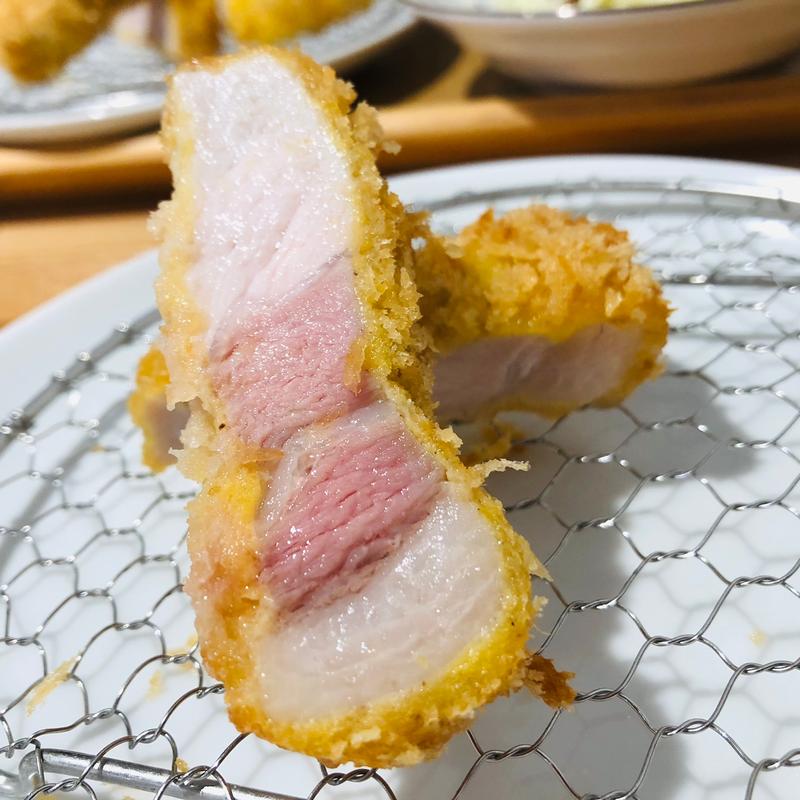 黒豚ロースカツ_ミックスフライ定食 上(黒豚とんかつ 黒田)