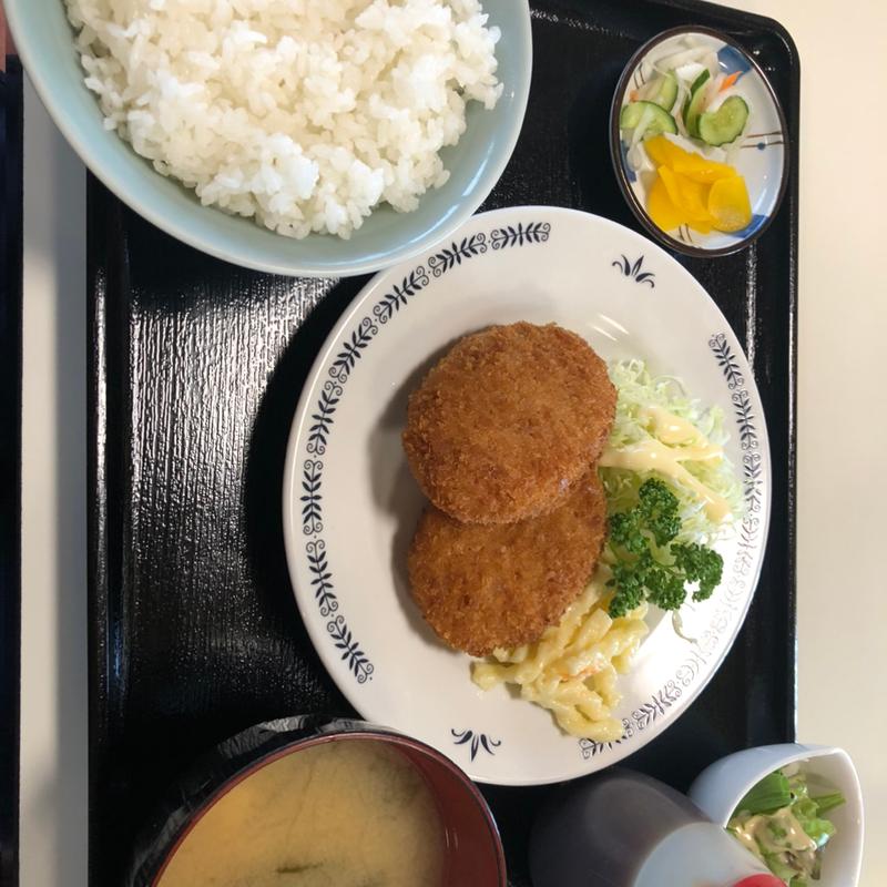 コロッケ定食(北京亭 本店 （ペキンテイ）)
