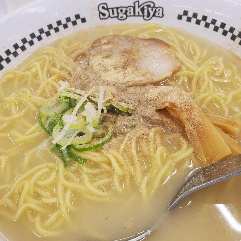 ラーメン(スガキヤ 大須赤門店)