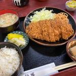 大厚ロースカツ膳(かつ廣 桃山店)