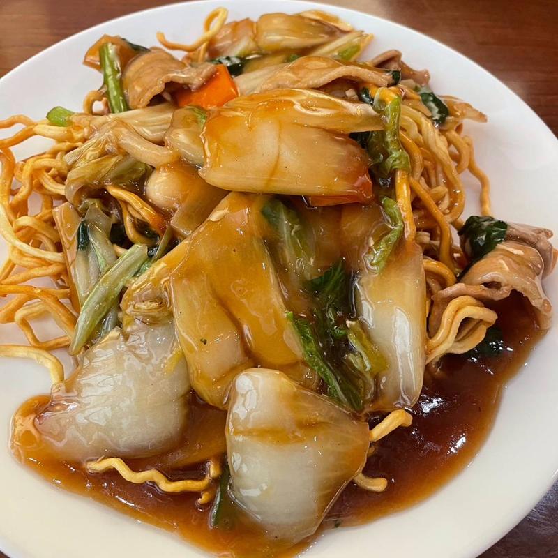 餡かけ焼きそば(八仙楼)