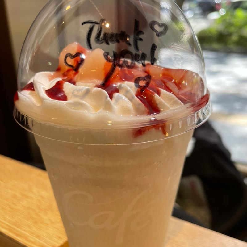 もものヨーグルトフラッペ(マクドナルド　広瀬通駅前店)