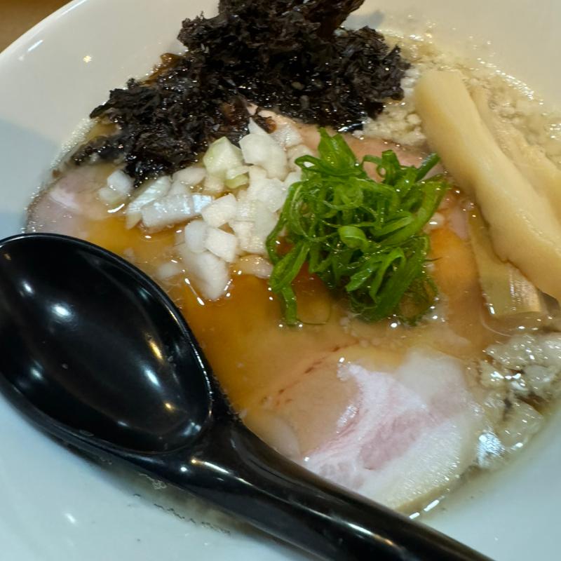 背脂煮干し蕎麦(夜空と大地sake＆noodle)
