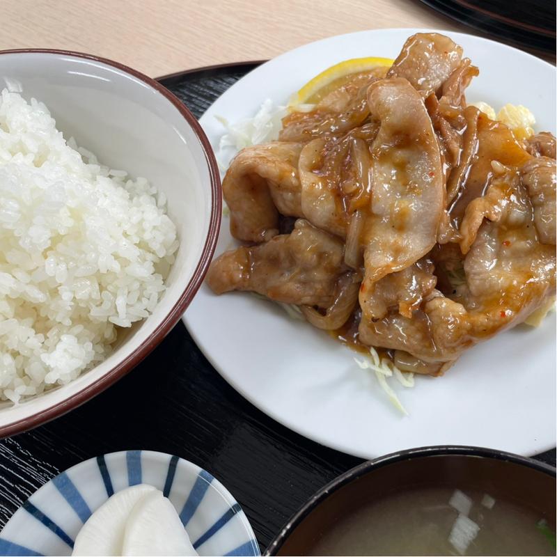焼き肉定食(泉食堂)