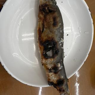 あゆ塩焼き(神山鮮魚店)