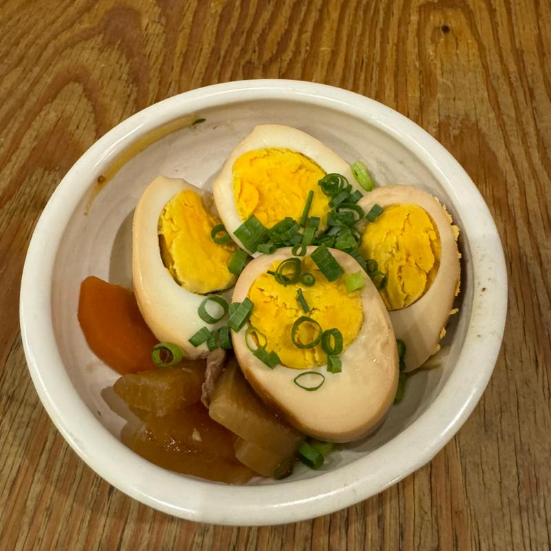 煮玉子(やきとん あさちゃん 戸越銀座店)