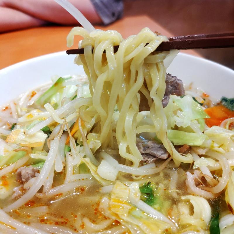 野菜たっぷりタンメン(日高屋 竹ノ塚東口店)