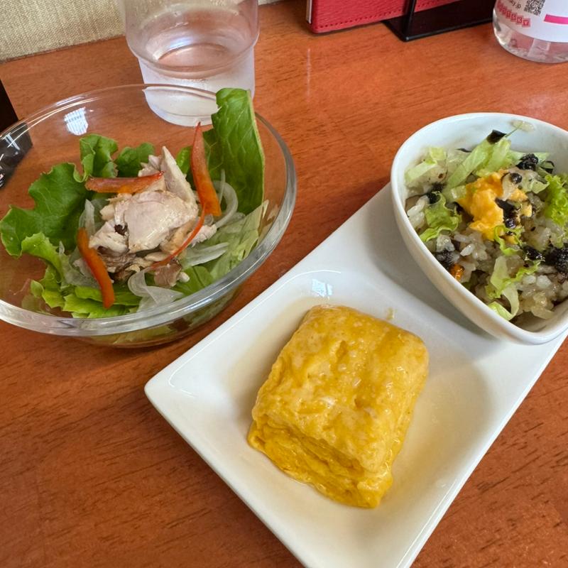 モーニングセット(麺や福々三座)