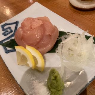 ささみ刺し(鶏と炭火 とり坊)