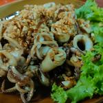 squid garlic pepper