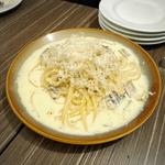 濃厚チーズと山わさびのクリームソースパスタ(古澤亭)